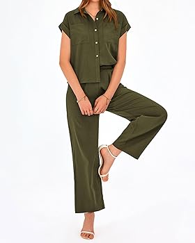 Amazon.com: PRETTYGARDEN Womens 2 Piece sets Summer Cap